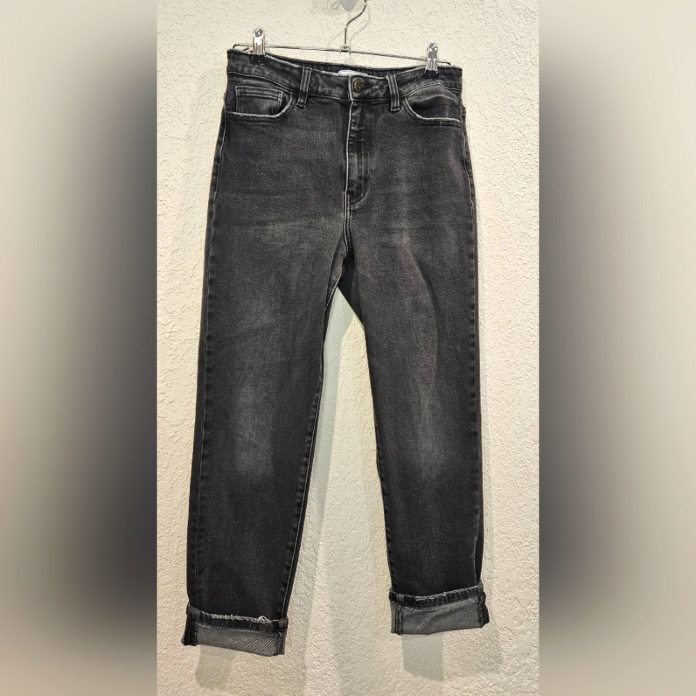 Kancan Mom Fit High Rise Black Jeans Size 28